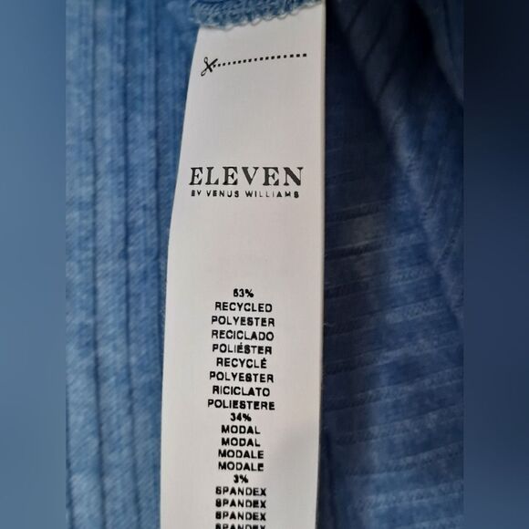 ELEVEN  Women's Razzle Dazzle Tennis Pullover Cornflower Blue NWT Extra Small - Picture 11 of 13